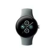 Google Pixel Watch 2 Boîtier en aluminium Doré Bracelet sport Vert Sauge 4G LTE