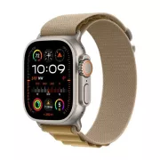 Apple Watch Ultra 2 GPS + Cellular 49 mm Boîtier en Titane Naturel avec Boucle Alpine Sahara Medium version 2024 - MX4F3NF/A