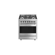 SMEG B71GMX2 Piano de cuisson mixte 70 cm
