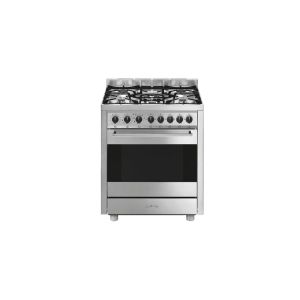 Image : SMEG B71GMX2 Piano de cuisson mixte 70 cm