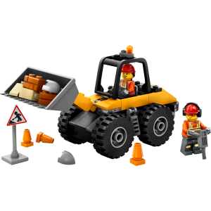 Image : LEGO 60450 La chargeuse de chantier jaune City