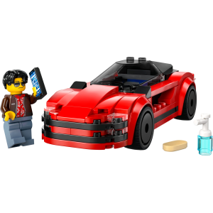 Image : LEGO 60448 La voiture de sport rouge City
