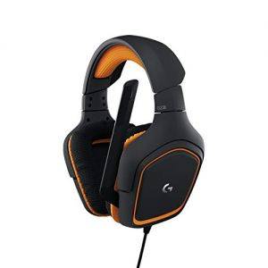 Image : Casque Logitech G231 Prodigy PS4 Noir Orange