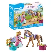 PLAYMOBIL 71801 Princesse avec Un Cheval Princess promo et prix