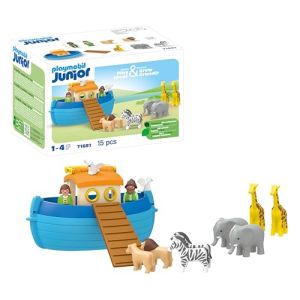 Image : Playmobil 71681 Junior : Arche de Noé transportable
