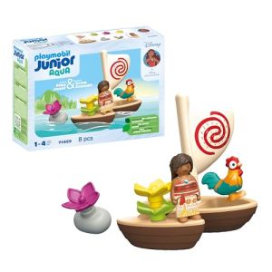 Image : Playmobil 71459 Junior & Disney : Vaiana et Bateau à Voile