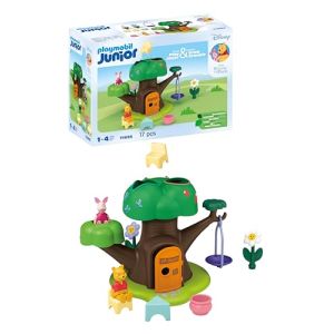 Image : Playmobil 71693 Junior & Disney : Winnie l'ourson et Porcinet avec cabane