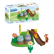 Playmobil 71694 Junior & Disney : Winnie l'ourson et Tigrou avec Jardin d'abeilles