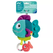 Ravensburger Peluche Pop-it Piranha Bleu Play +