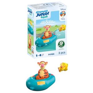 Image : Playmobil 71704 Tigrou avec canot Junior & Disney