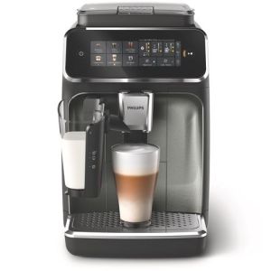 Image : Philips Série 3300 LatteGo EP3349/70 Noir Expresso avec broyeur