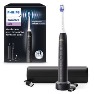 Image : PHILIPS HX7411/02 Noir Brosse à dents