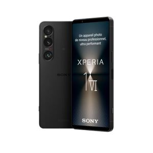 Image : Sony Xperia 1 VI 256 Go Noir - XQEC54EUKCB.GC Smartphone