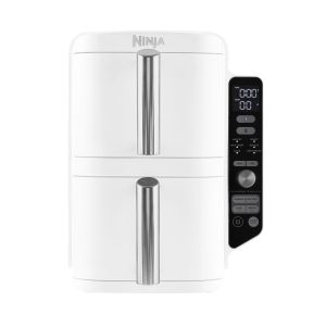 Image : Ninja SL400EUWH Double Stack XL 9.5 L Blanche Friteuse sans huile