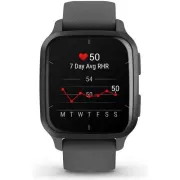 GARMIN Venu Sq 2 Gray avec bracelet noir