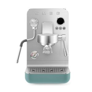Image : SMEG EMC02EGMEU Vert Machine à café Expresso