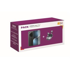 Image : Pack Honor Magic 7 Pro 512 Go Noir + Ecouteurs Honor Choice Earbuds S7