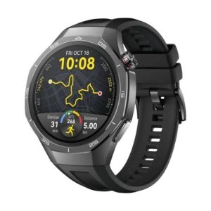 Image : HUAWEI WATCH GT 5 Pro 46mm Bracelet en fluoroélastomére noir