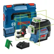 BOSCH 0601063T00 Laser ligne 12V GLL 3-80 CG vert + batterie GBA 2Ah + chargeur GAL 1230 CV