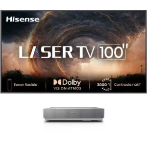 HISENSE 100L5ND Laser TV + écran ALR FRESNEL HISENSE 100L5ND Laser TV + écran ALR FRESNEL