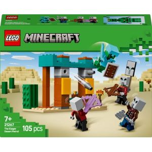 Image : LEGO 21267 La patrouille deIllageois du désert Minecraft