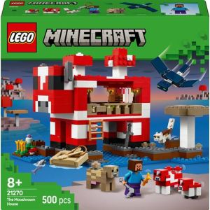 Image : LEGO 21270 La maison des Champimeuhs Minecraft