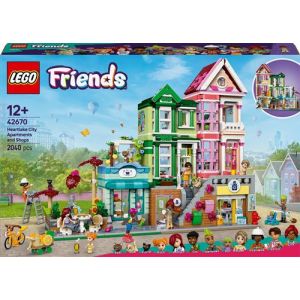 Image : LEGO 42670 Les appartements et boutiques de Heartlake City Friends