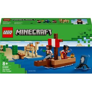 Image : LEGO 21259 Le voyage du bateau pirate Minecraft