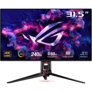 Image : ASUS PG32UCDM Plat 32'' QD-OLED Ecran PC 4K