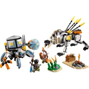 LEGO 77037 Aloy et Varl contre Testudien et Dents de scie