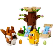 LEGO 40709 Le parc des animaux au printemps