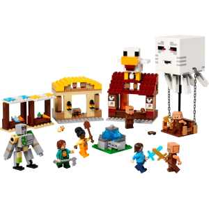 Image : LEGO 21273 Les Ghasts à l'attaque du village Minecraft