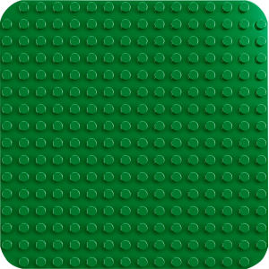 Image : LEGO 10460 Plaque de construction verte DUPLO