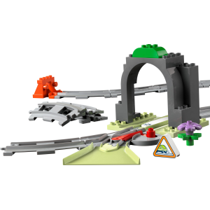 Image : LEGO 10425 Set d'extension: Les rails et le tunnel du train DUPLO