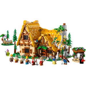 Image : LEGO 43242 La Chaumière de Blanche-Neige et des Sept Nains Disney Mickey et ses amis
