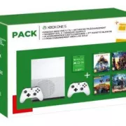 Pack Xbox One S 1 To + 2eme manette + Anthem Legion of Dawn Edition + Resident Evil 2 + Kingdom Hearts 3 + PlayerUnknown's Battlegrounds + 3 mois de Live Gold