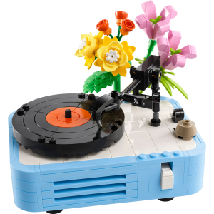 Image : LEGO 31172 Le tourne-disque et ses fleurs Creator 3-en-1
