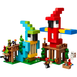 Image : LEGO 21282 Les nichoirs des perroquets Minecraft