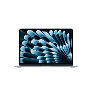 Image : Apple MacBook Air 13' 256 Go SSD 16 Go M4 Bleu Ciel - MC6T4FN/A