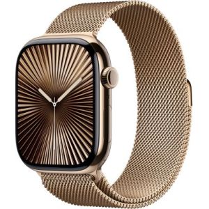 Image : APPLE WATCH Serie 10 46mm Titane Or Loop Cellular