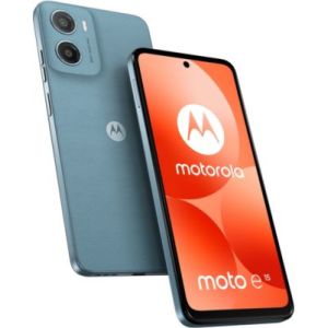 Image : MOTOROLA E15 Bleu brume 64Go Smartphone