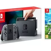 Nintendo Switch gris + The Legend of Zelda : Breath of the Wild