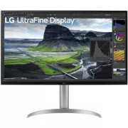 LG UltraFine 32UQ850V-W Plat 32'' IPS Ecran PC 4K