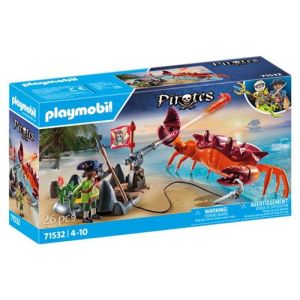 Playmobil 71532 Pirate et crabe géant