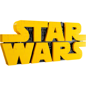 Image : LEGO Star Wars 75407 Logo de Star Wars en briques