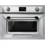 SMEG SO4902M1X Four micro onde combiné