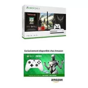 Xbox One S 1 To + Tom Clancy's The Division 2 + Manette Blanche + Tenue Fortnite + 500 V-Bucks