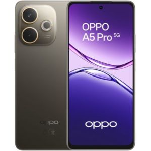 Image : OPPO A5 Pro 256Go Noir/Marron 5G Smartphone