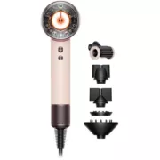 DYSON Supersonic Nural cheveux raides à ondulés rose céramique