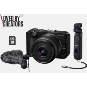 Image : CANON KIT EOS R50 V Création de contenu Appareil photo Hybride